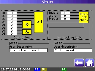 Control and Interlocking logic